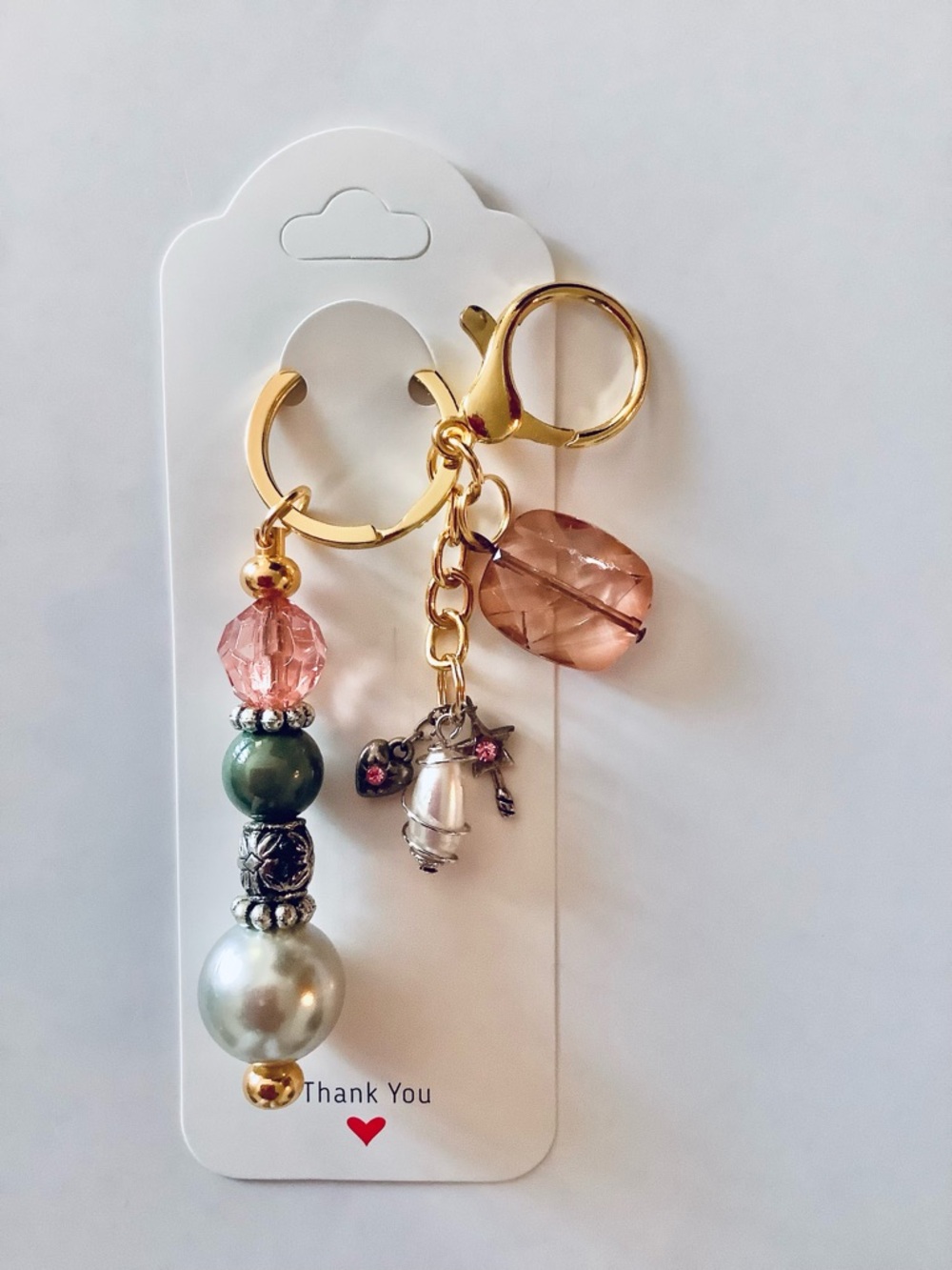 2 New Handcrafted Keychains - Picture 4 of 5